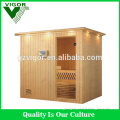 Deluxe 4 persons hemlock sauna room